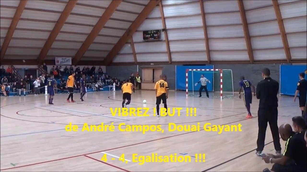 J6 : Douai Gayant - Sporting Paris Futsal, le retour en images : Buts & une rencontre par une course poursuite !...