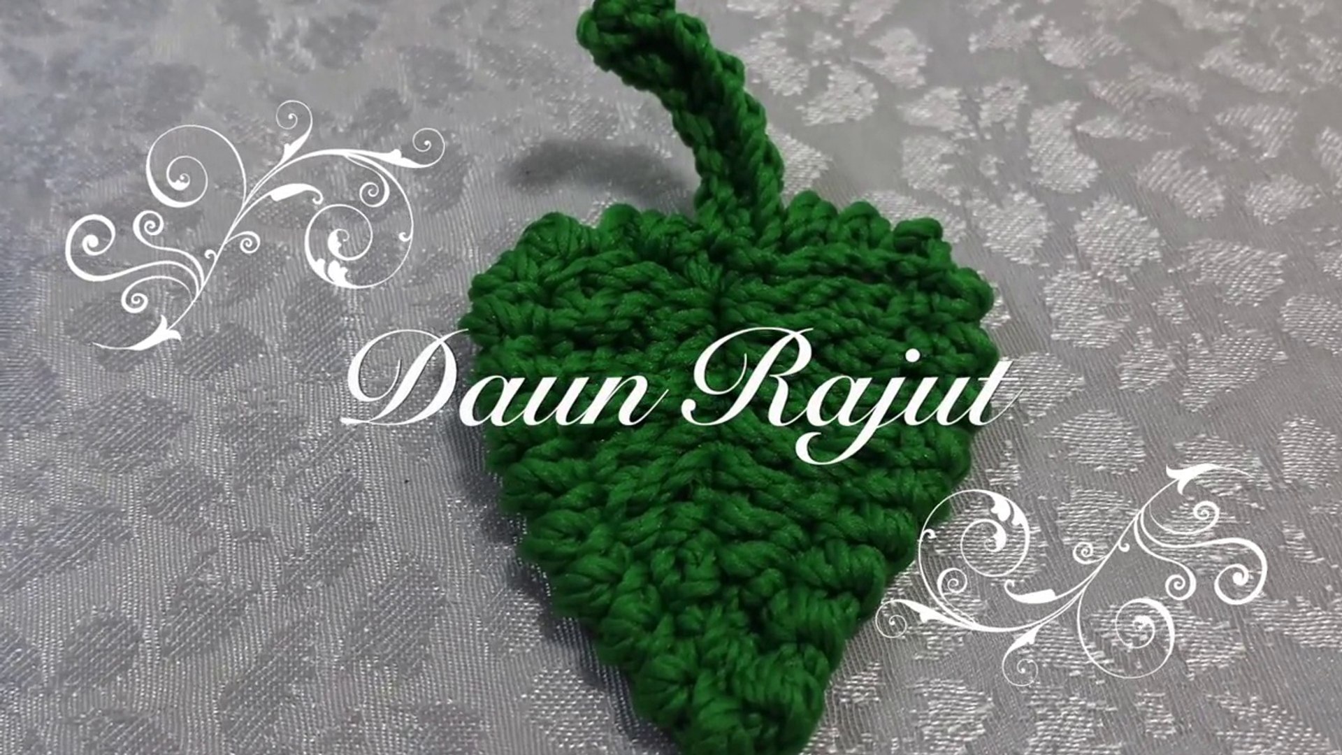 Cara Membuat Tas Rajut Motif Bunga Mawar 