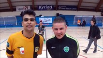 VIBREZ ! Prime Interviews, après la rencontre, entre les GÉANTS DU FUTSAL ! & GAYANT : destination CHAMPION !!! Le 31 octobre 2015 ...