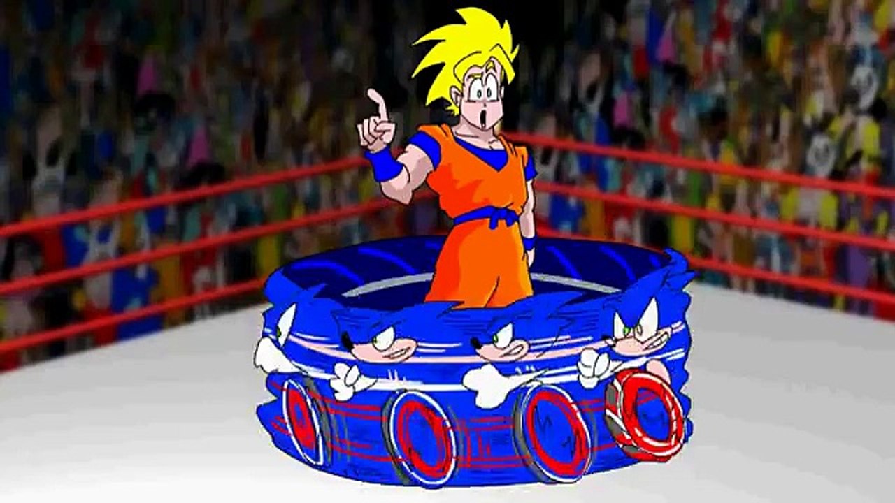 GOKU vs EVERYBODY UCF7.5 SONIC! NARUTO! INUYASHA!