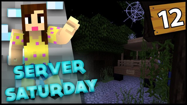 SCARY HAYRIDE! - Minecraft SMP: Server Saturday - Ep 12 -