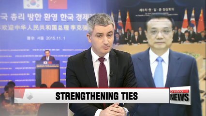 S. Korea-China ties strengthened after Premier Li's visit
