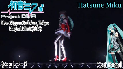 Project DIVA Live- Magical Mirai 2015- Hatsune Miku- Cat Food (HD)