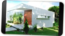 White Modern House Plans Design