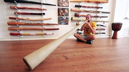 Hemp Didge Key of D# (#1637) at Didgeridoo Breath