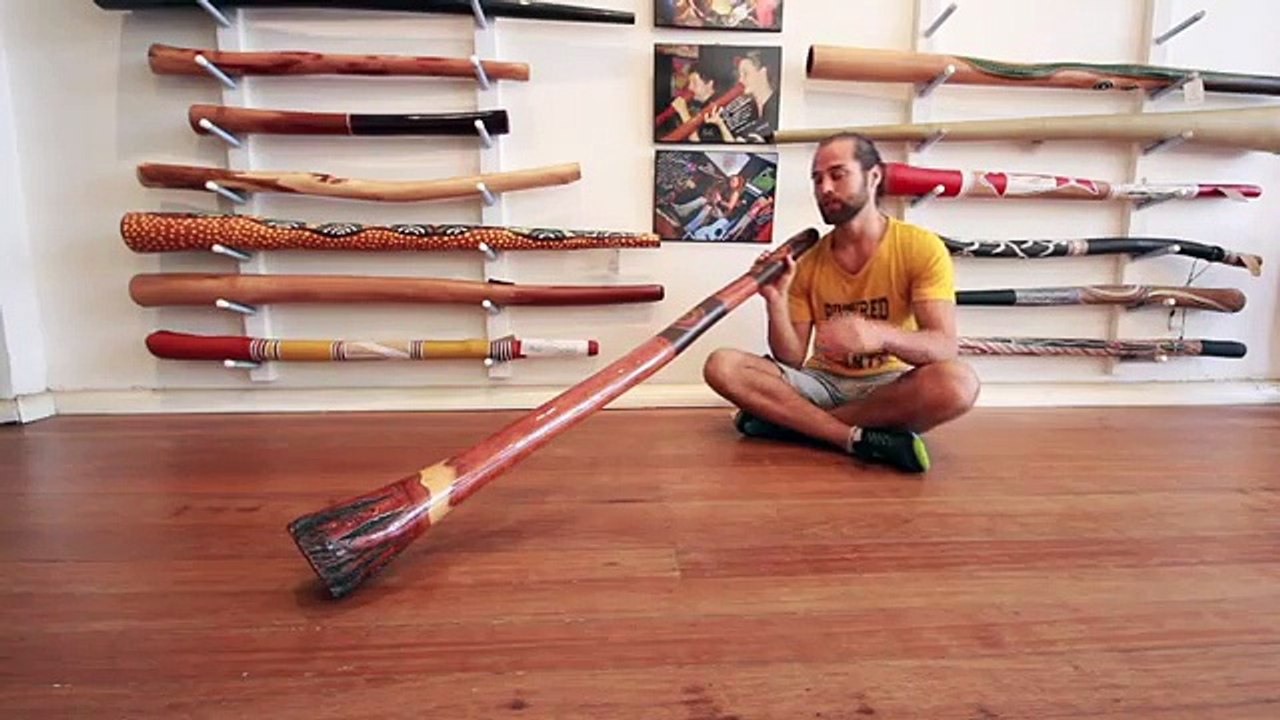 Jesse Lethbridge Didge Key of D (#2544) at Didgeridoo Breath