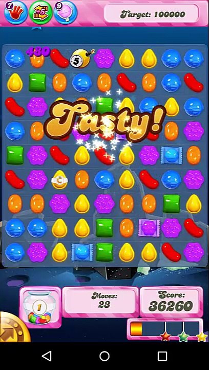 Candy Crush Saga Level 110 - No Boosters