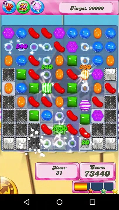 Candy Crush Saga Level 111 - No Boosters