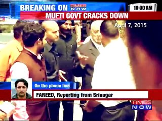 Separatists leaders locked down in J&K