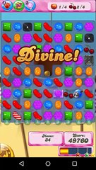 Candy Crush Saga Level 124 - No Boosters