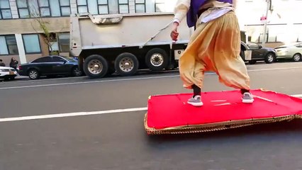 Aladdin on a Magic Carpet