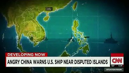 China says it warned and tracked U.S. warship in South China Sea