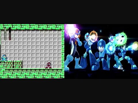 Super Smash Bros. Mashup music Cut Man(Mega Man)