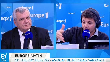 Herzog : "Je n'accepte pas que Nicolas Sarkozy soit traité différemment d'un autre"