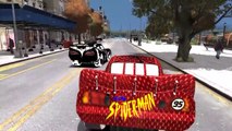 Disney Pixar Cars Custom Colors Lightning Mcqueen Spiderman and Batman HD