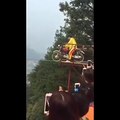 Bike riding on rope amazing driving must watch - Entertainment Video