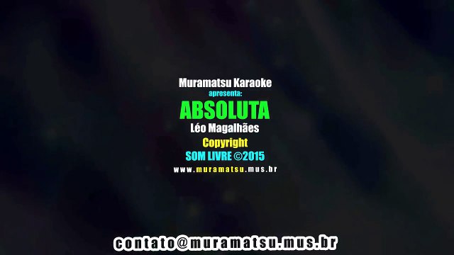 Léo Magalhães - Absoluta (Karaoke Version) [DEMO]