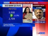 ICICI Bank MD - Chanda Kochhar On The Bank’s Q2 Results.