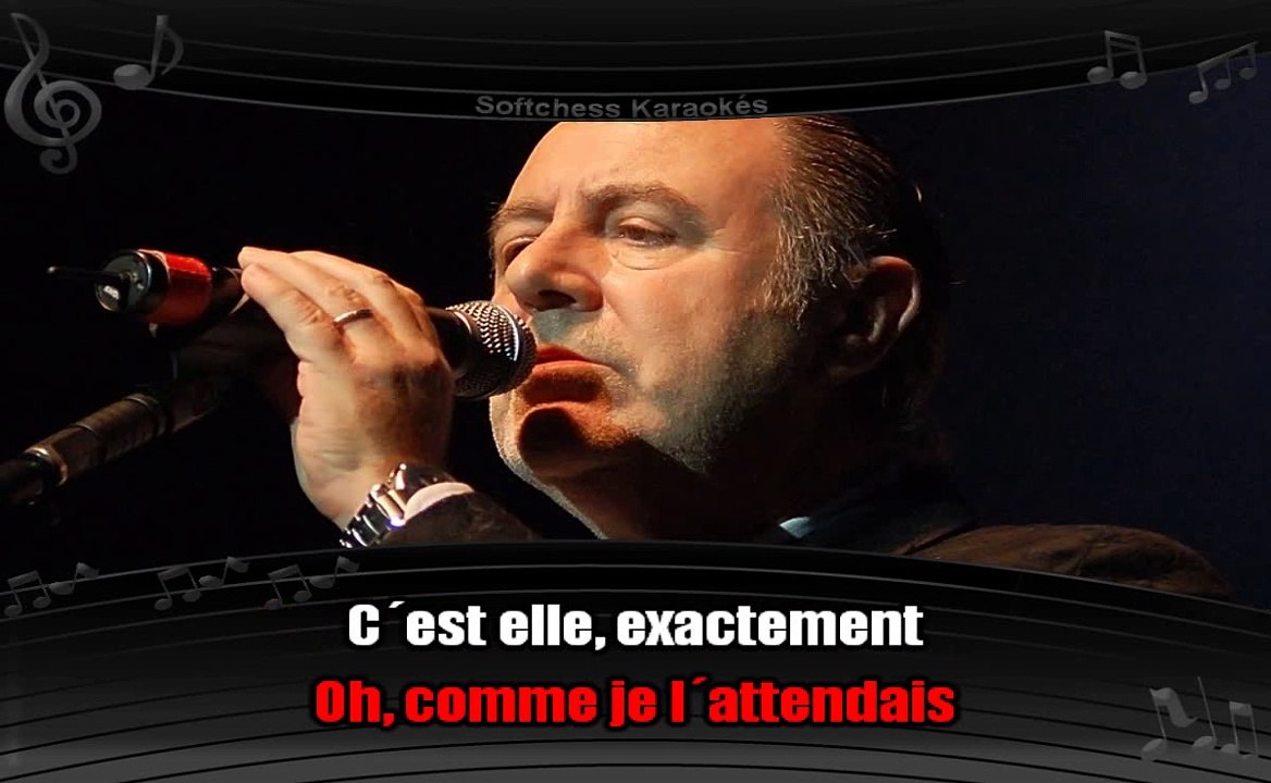 Michel Delpech - Je t'attendais (karaoké réalisé par Softchess)