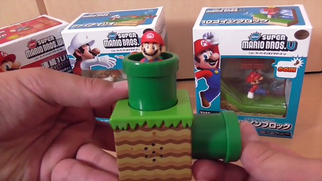 スーパーマリオ おもちゃ 土管インアウト Super Mario Bros. Sound Figure