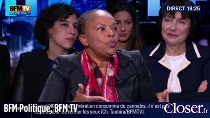 BFM Politique : Christine Taubira défend François Hollande, dimanche 1er novembre