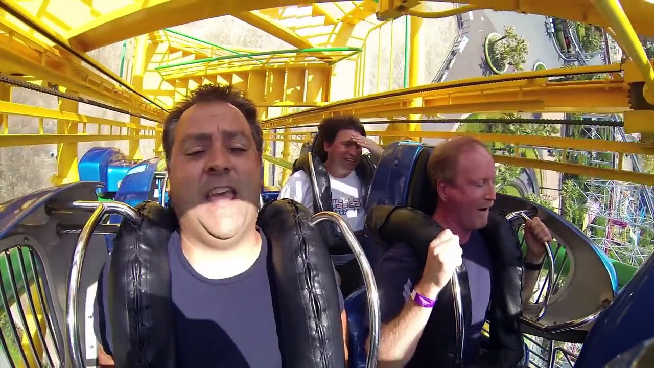 Ultra Twister Roller Coaster POV Nagashima Spaland Japan Togo Heartline Coaster