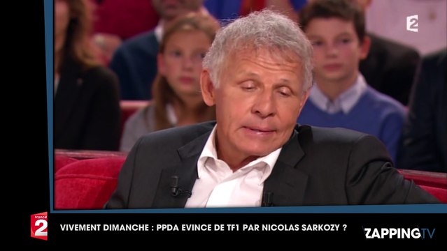 Vivement Dimanche – Patrick Poivre d'Arvor : Évincé de TF1 à cause de Nicolas Sarkozy ? Il raconte