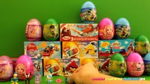 Surprise Eggs Ben 10 Barbie Angry Birds Hello Kitty Mickey Mouse