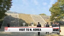 Parliamentary committee visits ancient royal palace in Kaesong Monday