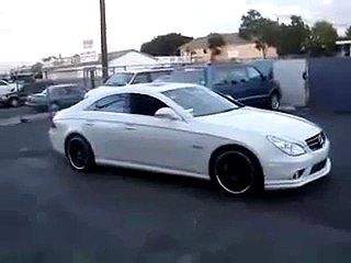 Mercedes CLS 63 AMG Burnout