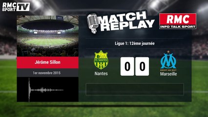 Nantes-OM (0-1) : le Goal-Replay avec le son RMC Sport