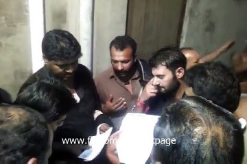 Be-Kafan Janaziyaan Saf Ban Layi Lakh Rokiya Naiziyaan Teeraan 08 Muharam 2015-16 At Syed Zafar Ali Shah Marhoom Home Ab
