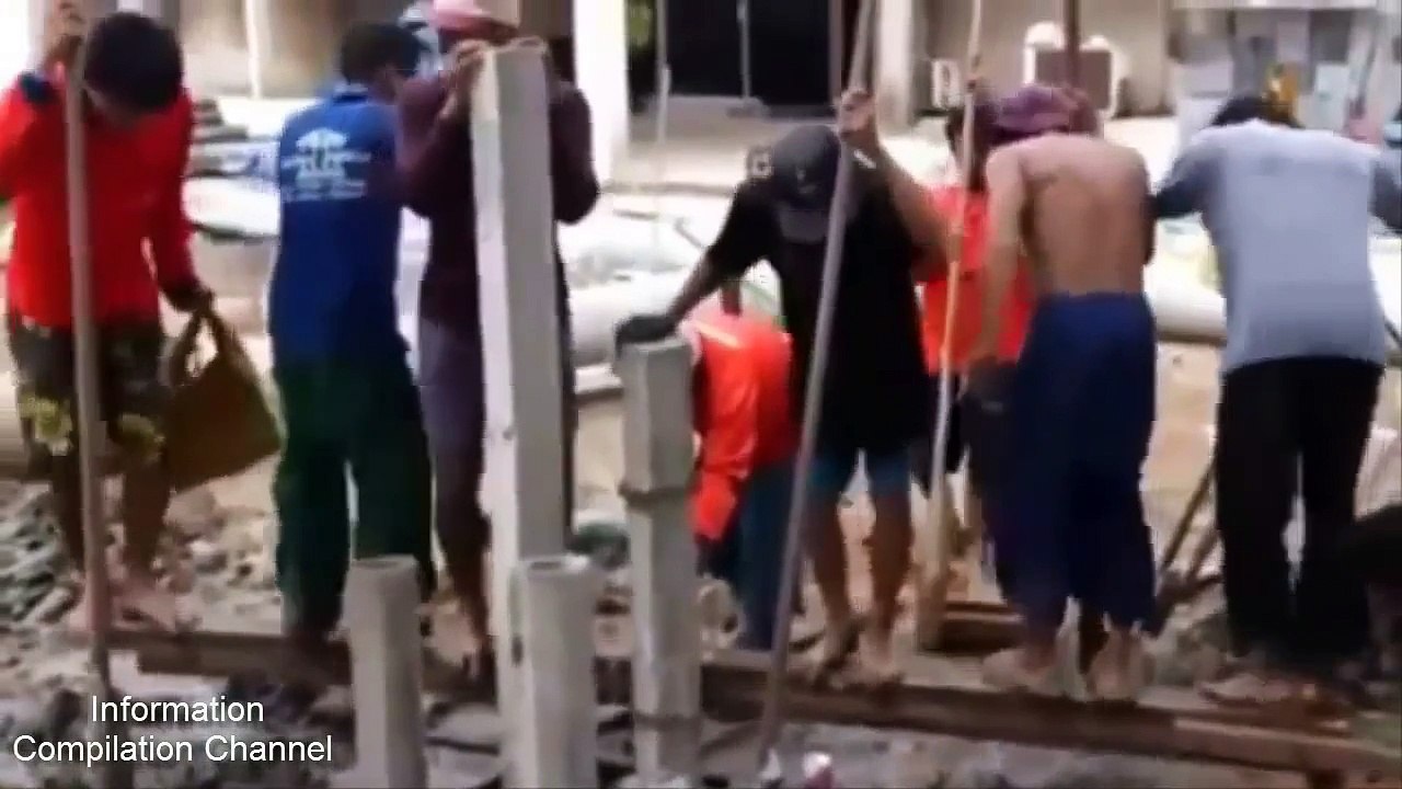 Funny construction workers win and fail compilation 2015 _ Funny fail video vol1