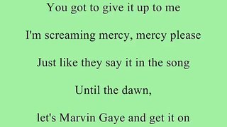 Charlie Puth - Marvin Gaye (feat. Meghan Trainor) [Lyrics On Screen]
