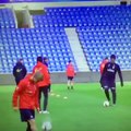 Real Madrid Martin Odegaard Pulls Off A Ridiculous No Look Touch In Training With Norway