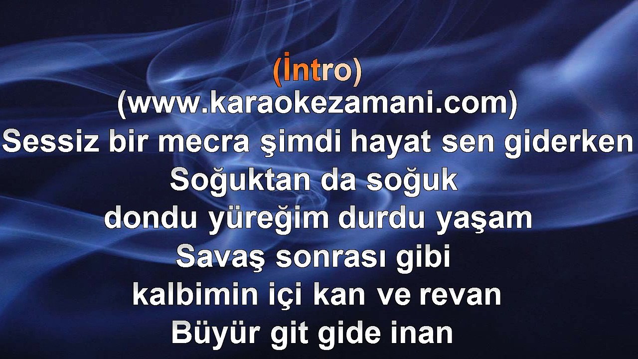Rafet El Roman - Direniyorum - 2011 TÜRKÇE KARAOKE