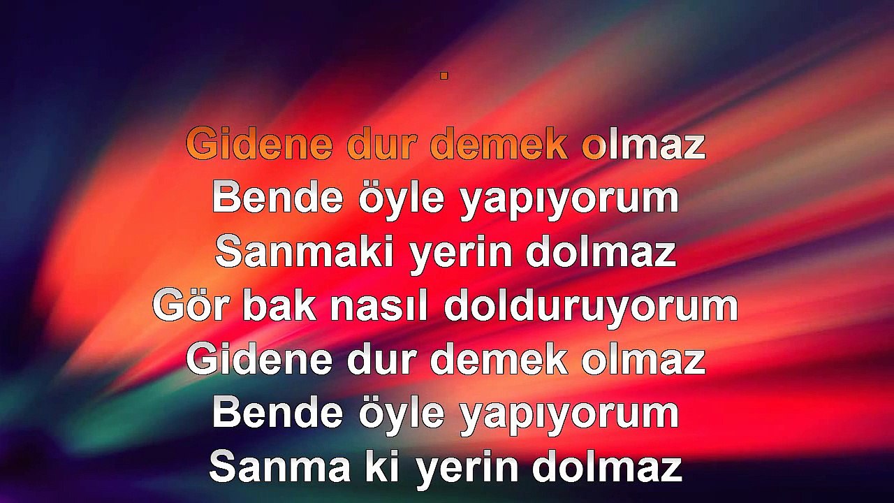 Petek Dinçöz - Heves - 2015 TÜRKÇE KARAOKE