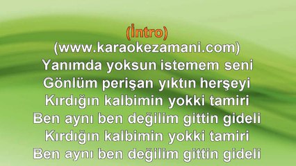Petek Dinçöz - Yerimde Sen Olsan - 2007 TÜRKÇE KARAOKE