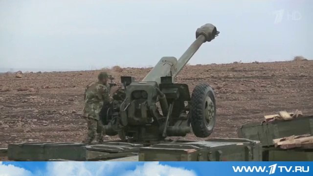 Сирийская Армия продолжает наступление на позиции ИГИЛ