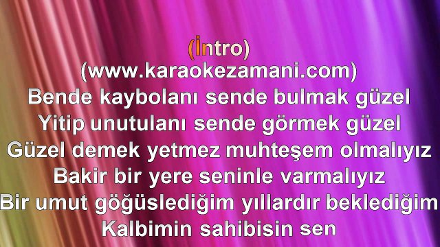 Rafet El Roman - Ömrümün Sahibi - 2008 TÜRKÇE KARAOKE