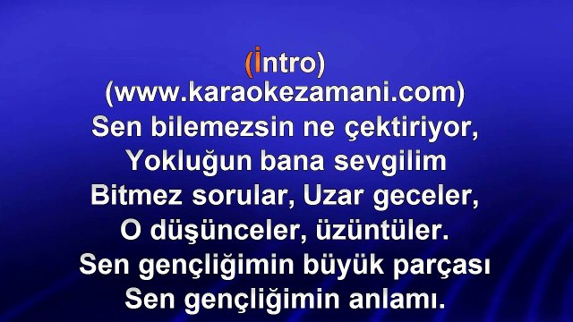 Rafet El Roman - Seni Seviyorum - 2008 TÜRKÇE KARAOKE