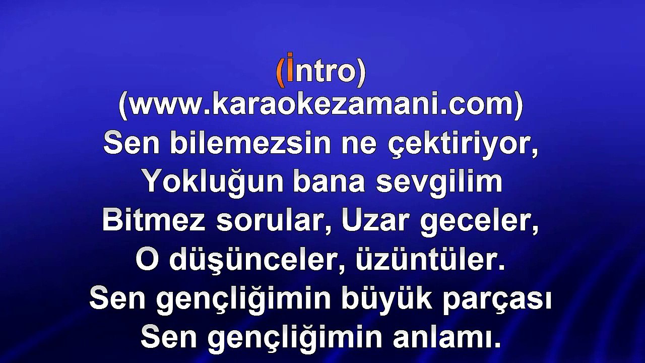 Rafet El Roman - Seni Seviyorum - 2008 TÜRKÇE KARAOKE