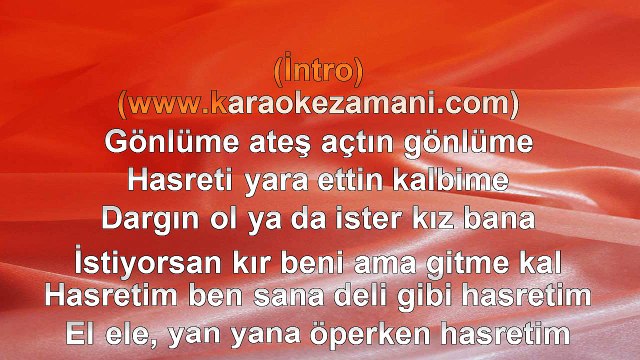 Ragga Oktay & Yildiz Tilbe - Gitme Kal - 2013 TÜRKÇE KARAOKE