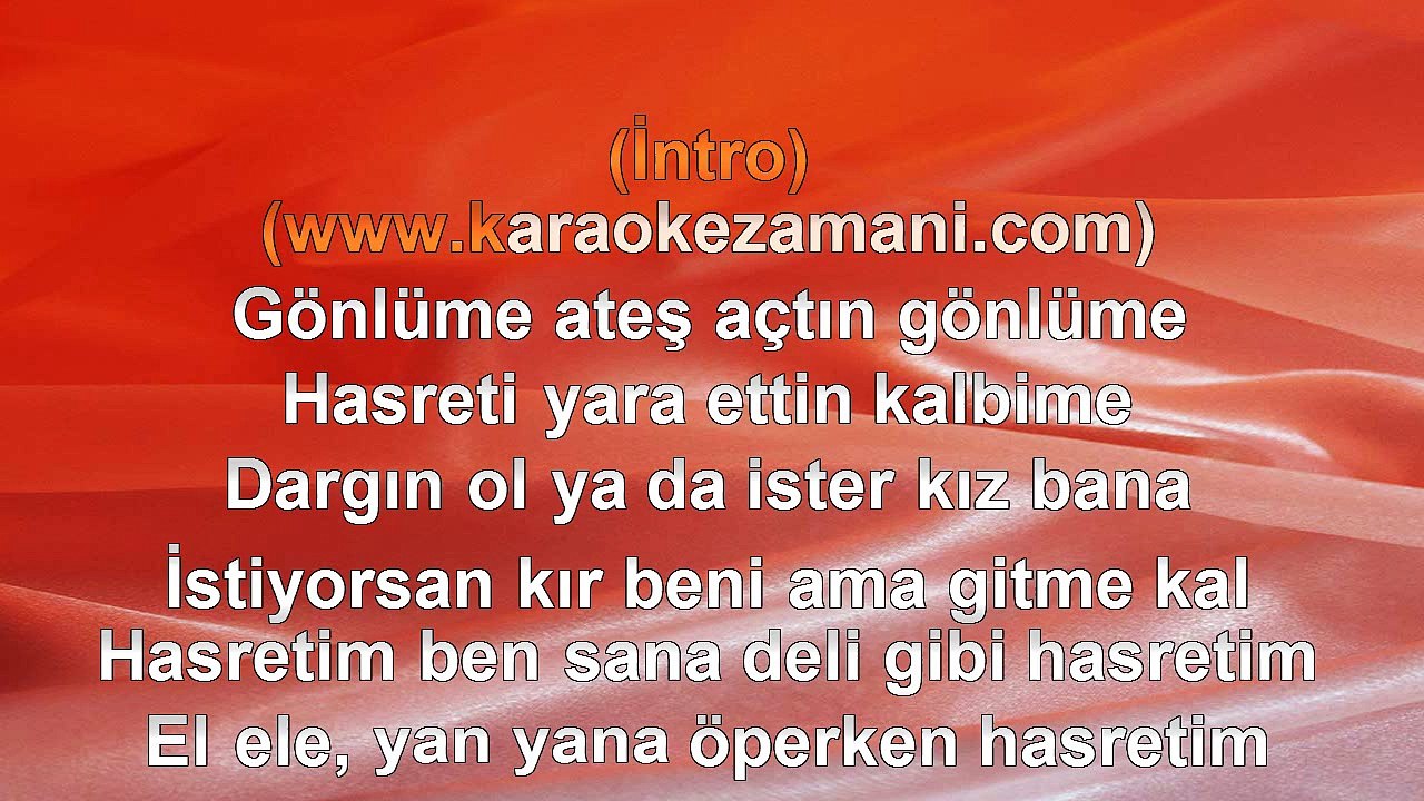 Ragga Oktay & Yildiz Tilbe - Gitme Kal - 2013 TÜRKÇE KARAOKE