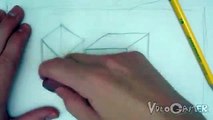How to draw cube step by step for beginners | Easy way drawing for kids