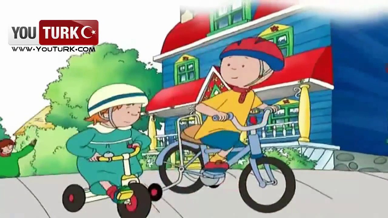 Caillou Türkce - Caillou Kuslari izlemeye gidiyor