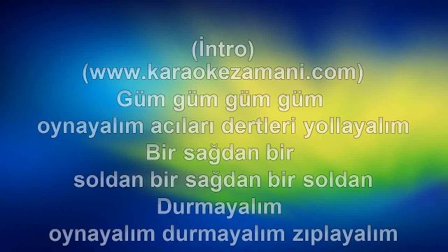 Safiye Doğanay - Benim Aşkım Güme Gitti - 2015 TÜRKÇE KARAOKE