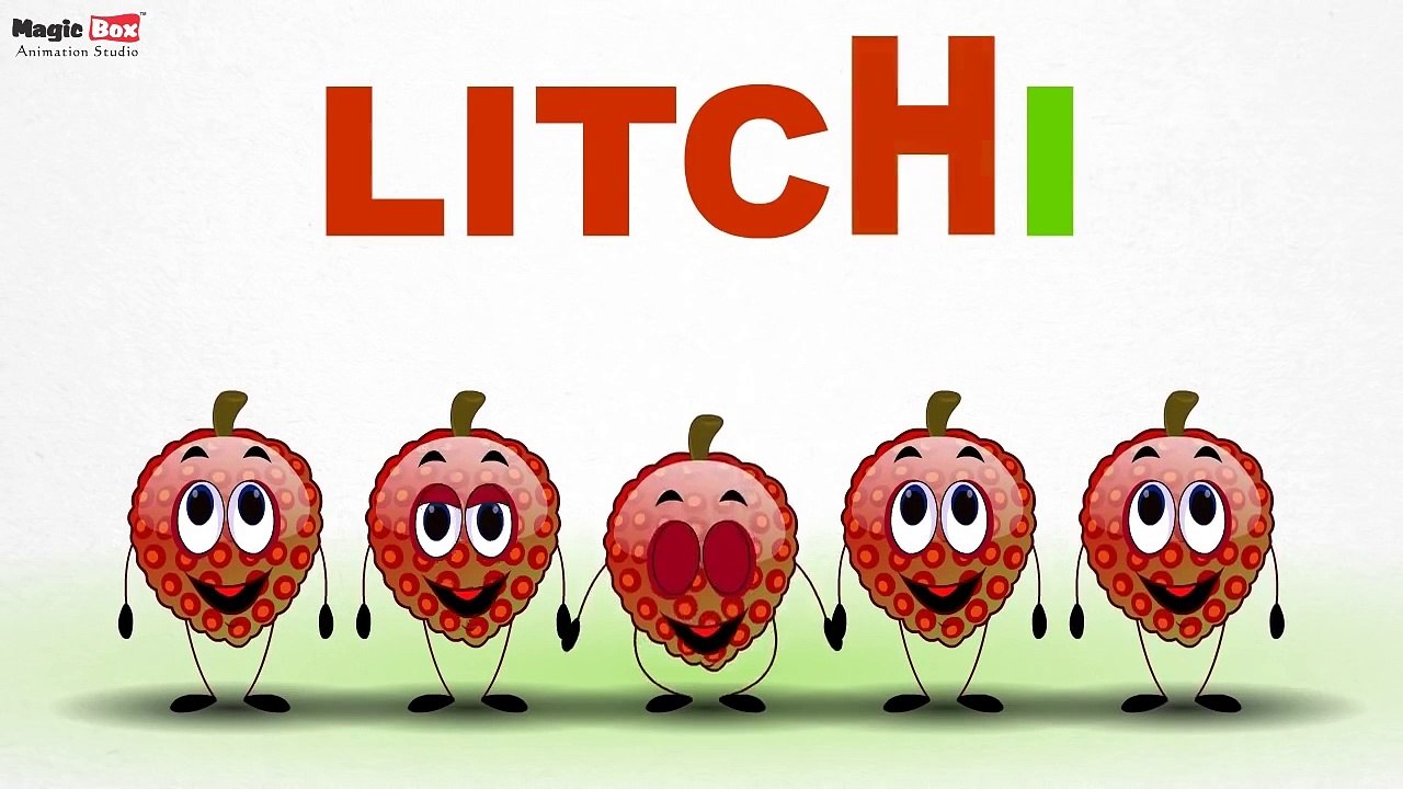 Fruits - Pre School - Learn English Words (Spelling) Video For Kids and Toddlers
