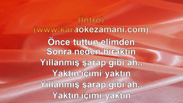 Safiye Soyman - Bitmeyen Çile - 2004 TÜRKÇE KARAOKE