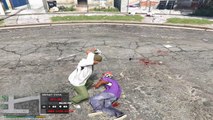 GTA V - Crawl Injury Mod (injured peds start crawling - personajes heridos se arrastran)
